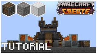 ONE CHUNK Create Iron Farm TUTORIAL  Block By Block Tutorial  Create 1201 [upl. by Mychael338]