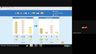 Reactants Products and Leftovers Simulation [upl. by Notanhoj553]