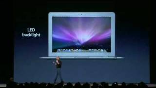 Macworld San Francisco 2008The MacBook Air Intro Pt 1 [upl. by Senn491]