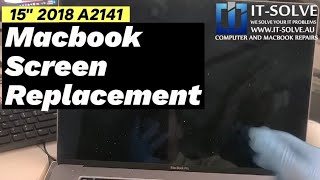 A2141 Macbook Screen Replacement and Service by itsolverepairs [upl. by Chrisoula934]