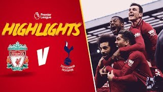 Last Minute Drama at Anfield  Liverpool 21 Tottenham Hotspur  Highlights [upl. by Zemaj510]