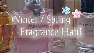 Seasonal Fragrance Haul ❄️🌸 [upl. by Ticon]