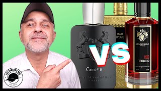 PARFUMS DE MARLY CARLISLE VS MANCERA RED TOBACCO [upl. by Kalikow165]