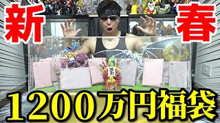 【遊戯王】限定１個販売の新春１２００万円福袋買ってみた！！！！！【福袋2024】 [upl. by Noimad247]