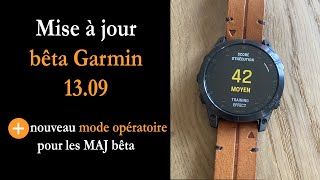 Garmin  mise à jour bêta  la nouvelle procédure [upl. by Kone299]