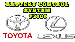 Toyota Lexus P3000 Battery Control System [upl. by Atinob814]