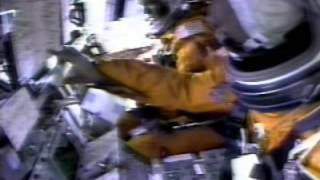 Pilot cam Cockpit Video  Space Shuttle Launch STS 78 [upl. by Shantha]