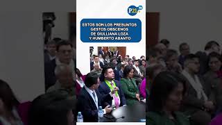 Los presuntos gestos obscenos de Giulliana Loza y Humberto Abanto keikofujimori josedomingoperez [upl. by Oiznun]