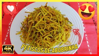 Petiscos de abobrinha [upl. by Trebmal]