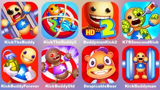 Kick the Buddy 2Buddyman Kick 2Despicable BearKick the Buddy ForeverKick the Buddy Second Kick [upl. by Iuqcaj]