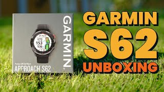 Garmin S62 unboxing  Why I go from Arccos Caddie to Garmin [upl. by Baiel]