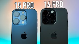 iPhone 15 PRO vs 14 PRO Ha senso cambiare Quale acquistare  RECENSIONE e CONFRONTO approfondito [upl. by Lindsay]