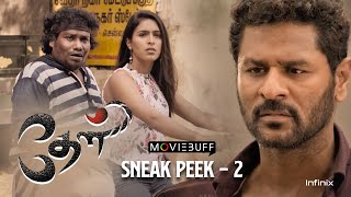 Theal  Sneak Peek 02  Prabhudeva  Samyukta  Harikumar  Yogi Babu  infinixindia [upl. by Corette]