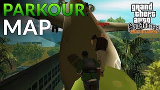 GTA San Andreas Multiplayer  SAMP  PARKOUR MAP  EN  CZ  Česky [upl. by Sioled757]