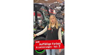 Auffällige Farben und Lackierungen Teil 3  Agritechnica mit Anouk 36 [upl. by Ativak]