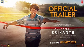 SRIKANTH Official Trailer RAJKUMMAR RAO  SHARAD JYOTIKA ALAYA  TUSHAR H  BHUSHAN K NIDHI [upl. by Wenona]