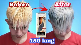 MERRY SUN PERMANENT HAIR COLOR REVIEW  ASH GRAY [upl. by Otineb]