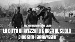 Terremoto di Avezzano del 13 gennaio 1915 [upl. by Akeryt]