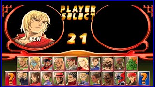 STREET FIGHTER EX2 PlUS  Ps1 Gameplay [upl. by Lillywhite]