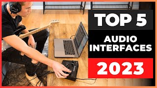 Best Audio Interfaces 2023 watch before you buy [upl. by Ayotna649]