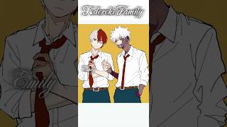 Todoroki Family❄️🔥❤️🤍😂😂anime mha bnha myheroacademia todoroki dabi shoto memes fyp shorts [upl. by Assed]