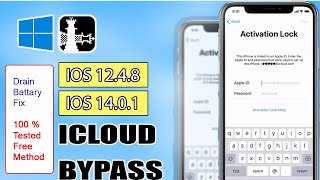 Untethered iCloud Bypass 2020 iOS 1401 ✅ Fix Restart ✅ Permanent [upl. by Ennaerb]