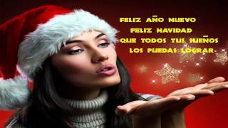 FELIZ AÑO NUEVO FELIZ NAVIDAD CANTADA POR TATIANA [upl. by Sikram]