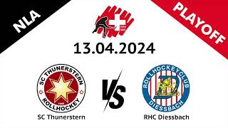 Highlights Rollhockey NLA SC Thunerstern vs RHC Diessbach [upl. by Dearborn]