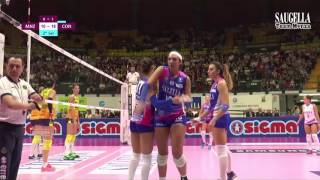 Highlights Saugella Team Monza  Imoco Volley Conegliano [upl. by Feldman]