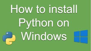 How to install Python on Windows [upl. by Seira599]