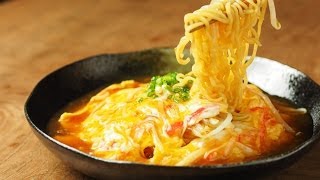 天津ラーメン 、 インスタントラーメンアレンジレシピ [upl. by Ahron]