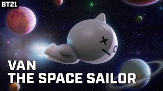 BT21 PLAYLIST  VAN VIBING ACROSS SPACE [upl. by Akimahc208]