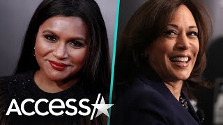 Mindy Kalings Daughter Mistook Kamala Harris For Her [upl. by Ray]