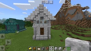 How to build a Diorite house in Minecraft [upl. by Eirrej]