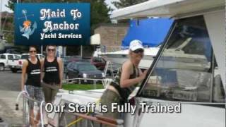 Maid To Anchor Yacht Services [upl. by Tonye]