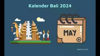 Kalender Bali Mei 2024 PDF Lengkap [upl. by Dayir]