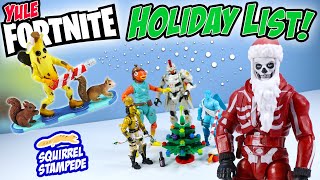 Fortnite Christmas List Action Figures 2020 Review [upl. by Kaela]