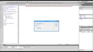 Using DreamWeaver to create DIV containers and add CSS Styles Part 1 of 4 [upl. by Brannon]