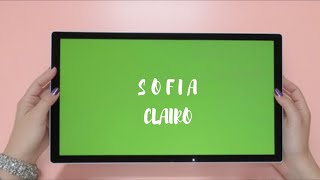 Clairo Sofia Lyrics [upl. by Arze]