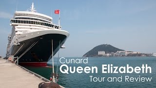 Cunard Queen Elizabeth Cruise Ship Tour and Review [upl. by Cyn403]