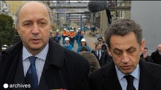 France  échange véhément entre Nicolas Sarkozy et Laurent Fabius [upl. by Hennebery94]