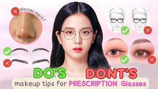 The Ultimate Makeup Guide for Glasses  Everyday Makeup Tips for Glasses You Should Know [upl. by Lorenz774]