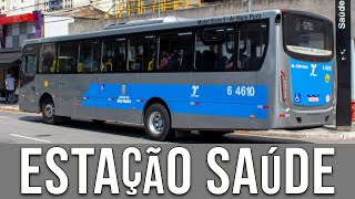 Estação Saúde Avenida Jabaquara  Movimentação de Ônibus 326 [upl. by Riess528]