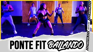 💪🏽 BAILE FIT INTENSO en CASA  Cardio Dance QUEMA calorías 118  Zumba Dance Class  Natalia Vanq [upl. by Anyrtak]