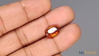 Original Natural Hessonite Garnet Gemstone  494 Carat  HG8307  MyRatna [upl. by Yxel]