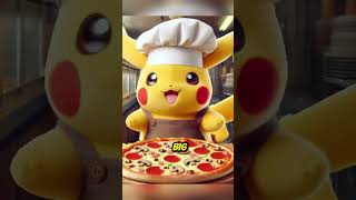 Pikachu and Mickey Mouses and their big Pizza😱🍕 [upl. by Tdnarb]