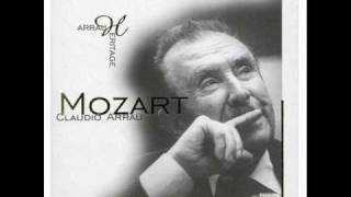 Mozart by Arrau  Rondo in A minor K 511 [upl. by Ynos]