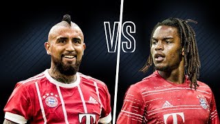 Renato Sanches vs Arturo Vidal  Best Tackles Goals amp Skills  2017 HD [upl. by Abdul950]