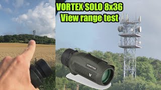 Vortex Solo 8x36 View Range TEST [upl. by Neenad558]