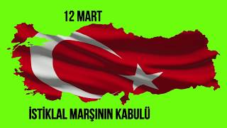 İSTİKLALMARŞI 12MART İSTİKLAL MARŞI İLK İKİ KITASI 12 MART PROGRAMI [upl. by Ethelyn]